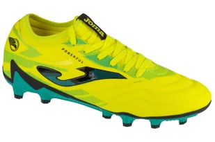 Joma Powerful 2411 FG POWW2411FG, Męskie, buty piłkarskie - korki, Żółty - Piłka nożna - miniaturka - grafika 1