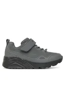 Buty dla chłopców - Skechers Sneakersy Uno Lite-Worlo 403651L/CHAR Szary - miniaturka - grafika 1