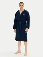 Szlafroki męskie - EA7 Emporio Armani Szlafrok 7M000441 AF14014 UB102 Granatowy - miniaturka - grafika 1
