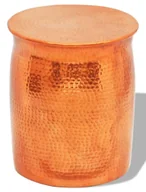 Ławy i stoliki kawowe - Stolik kawowy w kolorze mosiądzu P5-S43 - miniaturka - grafika 1