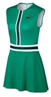 Sukienki - Nike damska sukienka W Nkct S Mb Lucid Green/White/Black XL - miniaturka - grafika 1