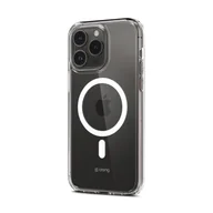 Etui i futerały do telefonów - Crong Clear MAG Cover - Etui iPhone 14 Pro Max MagSafe (przezroczysty) - miniaturka - grafika 1