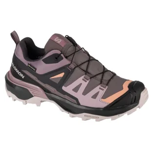 Damskie buty outdoorowe Salomon  X ULTRA 360 GTX W Plum Kitten/Phantom/Cork  UK 7,5 - Buty trekkingowe damskie - miniaturka - grafika 1