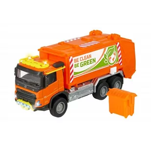 MAJORETTE Śmieciarka Volvo 19cm 374-3000 - Samochody i pojazdy dla dzieci - miniaturka - grafika 3