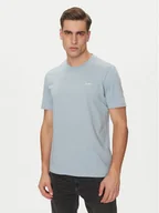 Koszulki męskie - HUGO T-Shirt Dero222 50466158 Niebieski Regular Fit - miniaturka - grafika 1
