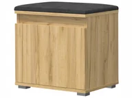 Szafki na buty - Szafka na buty z siedziskiem Nevada 50 Dąb Craft - miniaturka - grafika 1