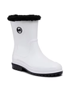 Kalosze damskie - MICHAEL Michael Kors Kalosze Montaigne Pullon Rainboot 40F2MNFB6Q Biały - grafika 1