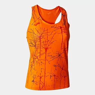 Koszulki i topy damskie - Joma Damska koszulka z krótkim rękawem Camiseta de tirantes Élite IX, Naranja, L - grafika 1