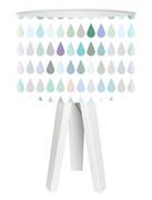 Lampy stojące - Macodesign Lampa biurkowa Pastelowe kropelki mini-foto-265w, 60 W - miniaturka - grafika 1