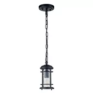 Lampy ogrodowe - Lighthouse latarnia wisząca czarna FE-LIGHTHOUSE8-S-BLK Feiss - miniaturka - grafika 1