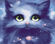 Malowanie po numerach - Kot Z Różowym Noskiem - Malowanie Po Numerach 40 X 30 - miniaturka - grafika 1