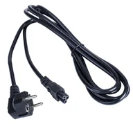 Kable - Kabel zasilający Akyga AK-NB-10A koniczynka IEC C5 CEE 7/7 do laptopa 3m - miniaturka - grafika 1