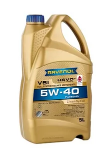 Venol OLEJ RAVENOL VSI 5W40 CLEANSYNTO 5L 5W40 VSI 5L - Oleje silnikowe - miniaturka - grafika 1