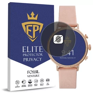 FOLIA 5D PRYWATYZUJĄCA SZKŁO ANTI-SPY DO FOSSIL VENTURE CAŁY EKRAN - Akcesoria do smartwatchy - miniaturka - grafika 1