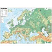 Mapy i plansze edukacyjne - Europa. Mapa ścienna 1:10 000 000 - miniaturka - grafika 1