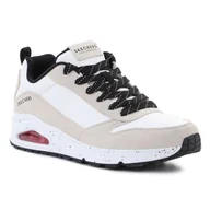 Buty sportowe męskie - Buty Skechers M 232153-WBK szare - miniaturka - grafika 1