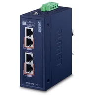 Pozostałe akcesoria sieciowe - PLANET IPOE-270-12V łącza sieciowe Obsługa PoE Niebieski - miniaturka - grafika 1