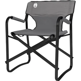 Krzesło ogrodowe COLEMAN Deck Chair Czarny - Fotele i krzesła ogrodowe - miniaturka - grafika 1