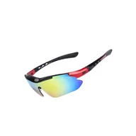Okulary sportowe - Okulary rowerowe unisex madani SP0868 - miniaturka - grafika 1