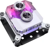 Chłodzenie wodne - Phanteks PHANTEKS Glacier EZ-Fit 450CPU CPU-Wasserkhler, RGB - wei PH-GEFCPU450_DWT - miniaturka - grafika 1