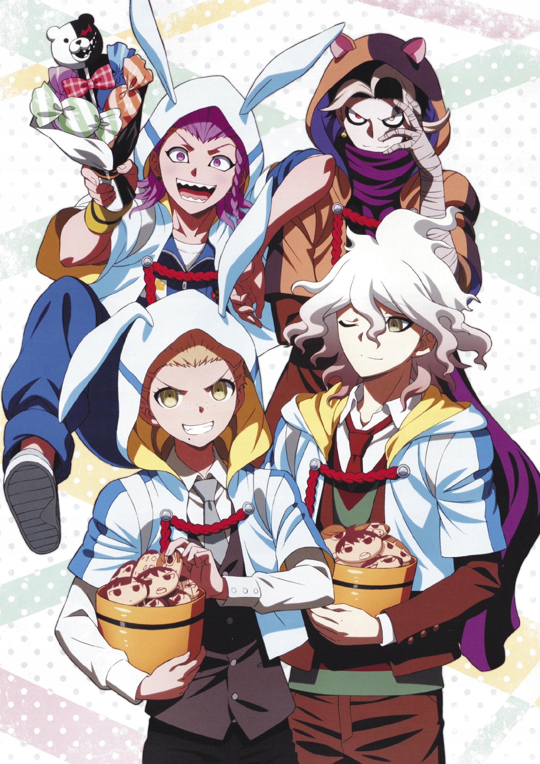 Plakat A2 anime manga Danganronpa