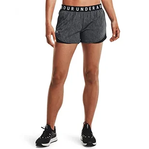 Under Armour Damska koszulka Play Up Twist 3.0 Black/Black/White (001) XXL - Koszulki i topy damskie - miniaturka - grafika 1
