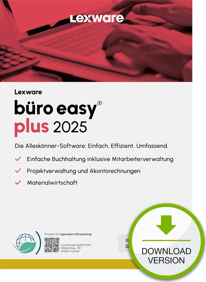 LEXWARE ESD b�ro easy plus 2025 unbegrenzte Laufzeit Download