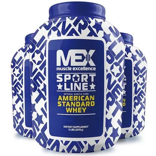 Mex American Standard Whey 2270G Strawberry - Odżywki białkowe - miniaturka - grafika 1