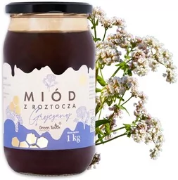 Miód gryczany 1 kg polski prawdziwy wyrazisty pasieka miody z Roztocza - Miód - miniaturka - grafika 1