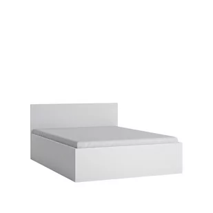 Łóżko 140 x 200 FRIZ05 ze Stelażem i Pojemnikiem Fribo Meble Wójcik Biały Alpejski - Stelaże pod materac - miniaturka - grafika 1