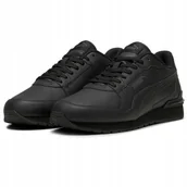 Buty sportowe męskie - Buty męskie sportowe Puma St Runner V4 L 399068 09 lekkie czarne 47 - miniaturka - grafika 1