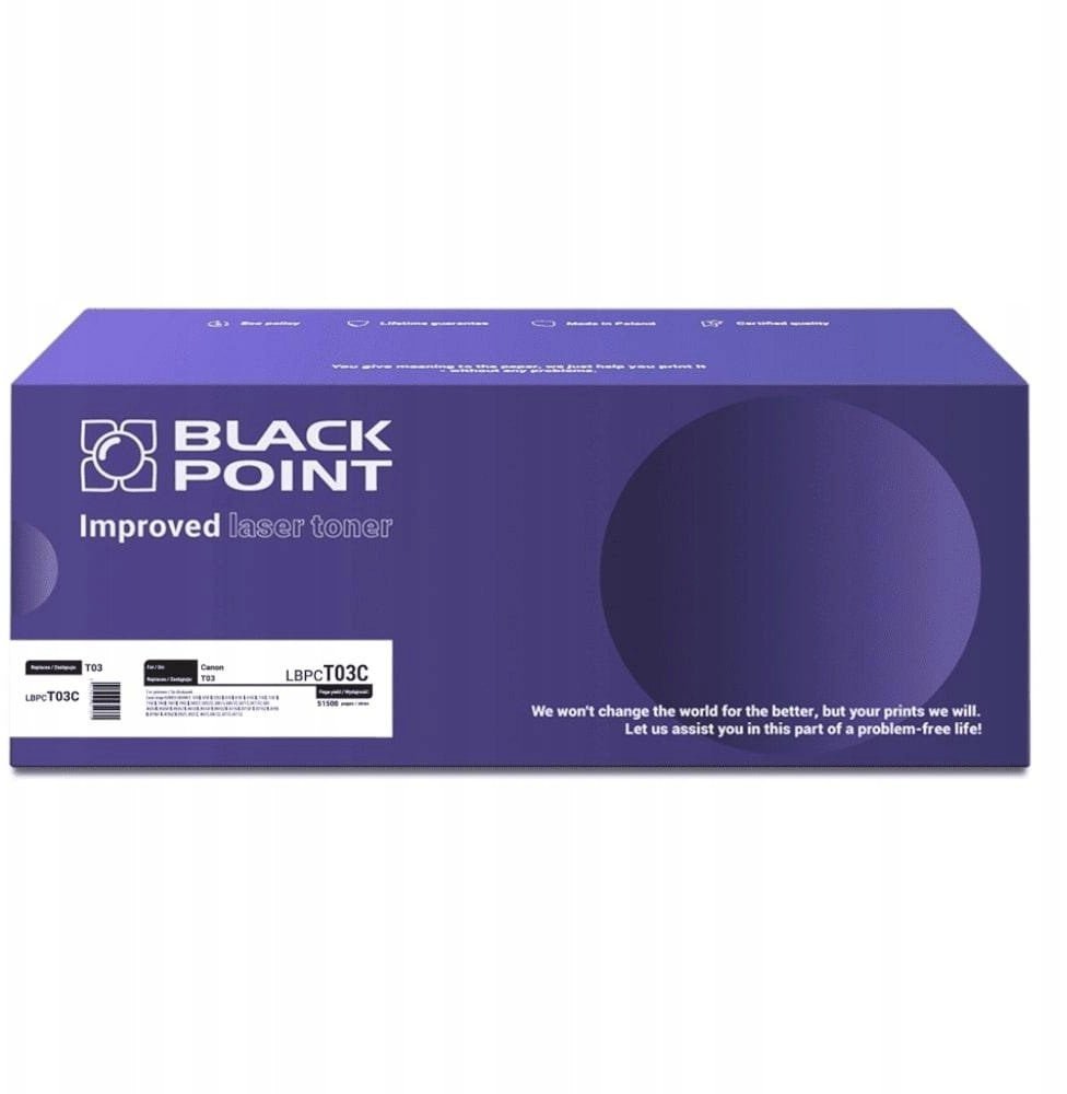 Black Point [LBPCT03C] Toner BP S+ Canon T03 wersja z chipem