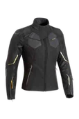 Odzież motocyklowa - Kurtka motocyklowa Ixon Cell Damska Czarny/ZłotyM - miniaturka - grafika 1