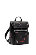 Torebki damskie - Desigual Women's Back_Flor Yvette NERANO M, czarny, jeden rozmiar, czarny, jeden rozmiar - miniaturka - grafika 1