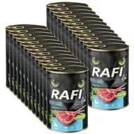 Mokra karma dla kotów - RAFI Cat Adult Sterilised z jagnięciną 24x400g - miniaturka - grafika 1