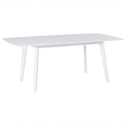 Stoły - BLmeble Stół do jadalni biały 150/195 x 90 cm rozkładany SANFORD BLmeble - miniaturka - grafika 1