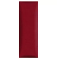 Meble modułowe i akcesoria - Panel ścienny 90 x 30 cm tapicerowany 3D Wezgłowie w kolorze czerwonym - miniaturka - grafika 1