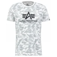 Odzież taktyczna i umundurowanie - Alpha Industries Basic 100501C 635 - Brushstroke White - miniaturka - grafika 1