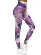 Legginsy - Legginsy damskie fioletowe OZONEE JS/YW88025 - Ozonee - miniaturka - grafika 1