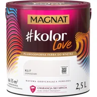 Farby wewnętrzne - Farba #Kolor Love KL17 jasnoszary 2,5 l Magnat - miniaturka - grafika 1