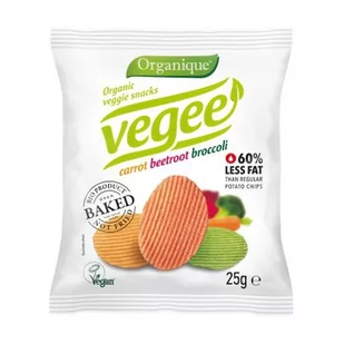 CIBI CHIPSY WARZYWNE BEZGL. BIO 25g - 8588000526871 - Przekąski dla dzieci - miniaturka - grafika 1