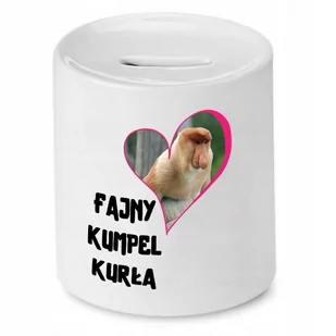 SKARBONKA DLA PRZYJACIELA FAJNY KUMPEL KURŁA z Nadrukiem ze Zdjęciem - Skarbonki - miniaturka - grafika 1