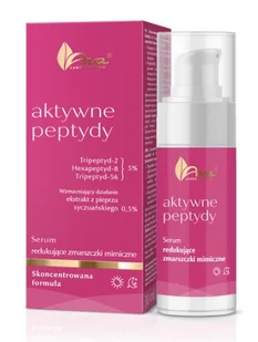 AVA Aktywne Peptydy Serum Redukujące Zmarszczki Mimiczne 30ml - Serum do twarzy - miniaturka - grafika 1