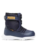 Buty dla chłopców - Puma Śniegowce Nieve Boot WTR AC Inf 380746 06 Granatowy - miniaturka - grafika 1