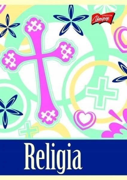 Unipap Zeszyt A5/60K kratka Religia 10szt