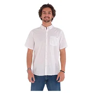 Koszulki męskie - Hurley O&o Space Dye Ss T-shirt męski, biały, L MVS0005360 - miniaturka - grafika 1