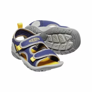 Sandały dziecięce KEEN KNOTCH CREEK OPEN TOE - Buty dla dziewczynek - miniaturka - grafika 3