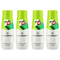 Akcesoria i części AGD - Zestaw Syropów do saturatora SODASTREAM 7up Diet Bez cukru 4x440ml - miniaturka - grafika 1