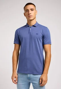 Męska koszulka t-shirt Lee JERSEY POLO XXL - Koszule męskie - miniaturka - grafika 1
