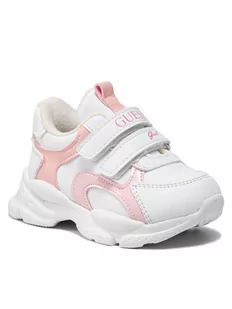 Guess Sneakersy FT5BANELE12 Biały - Buty dla dziewczynek - miniaturka - grafika 1